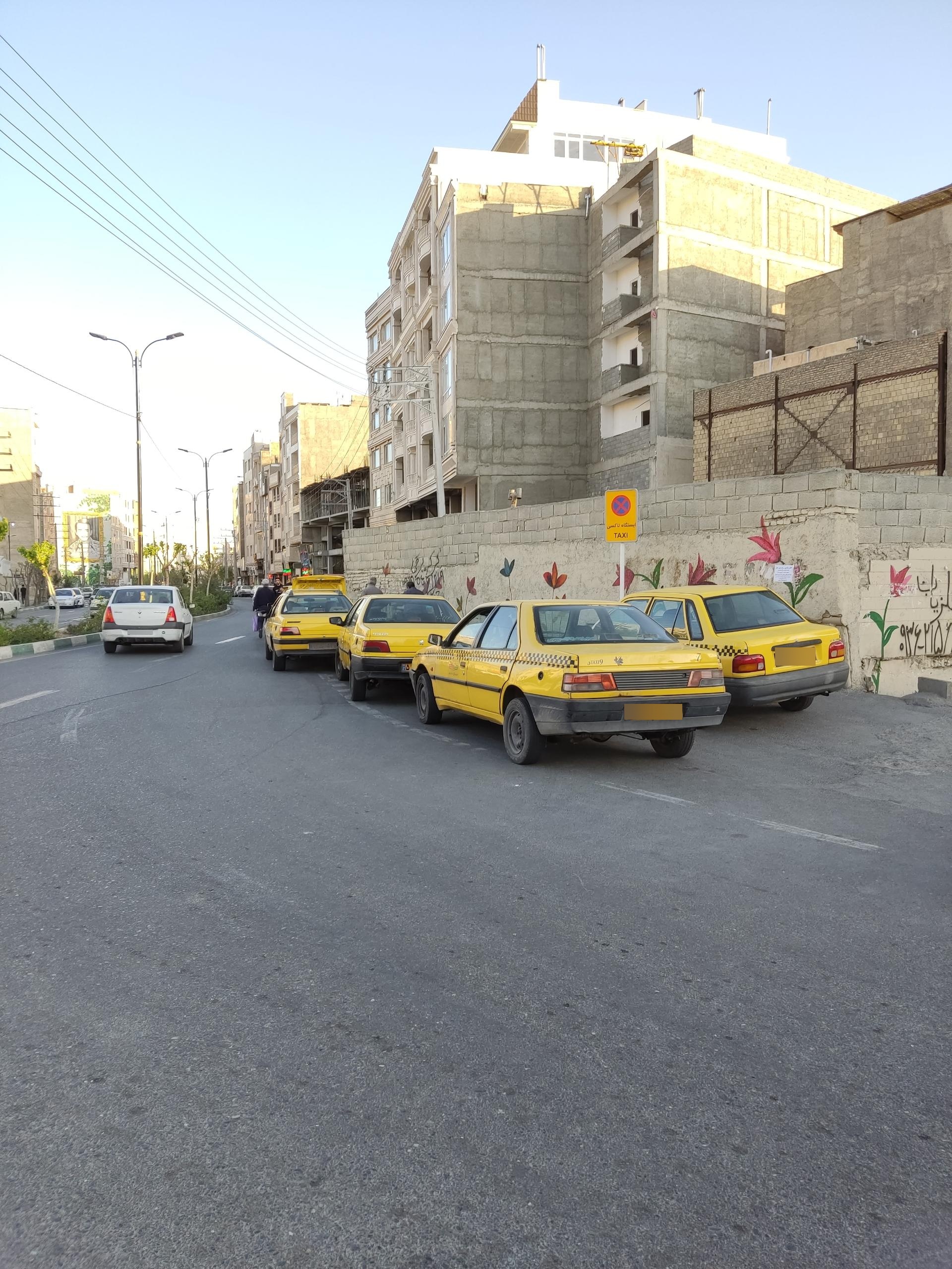 عکس ایستگاه تاکسی