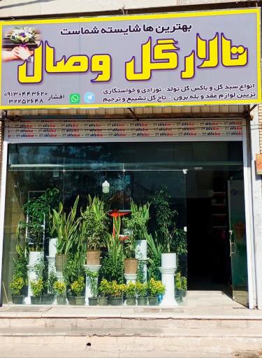 عکس گل فروشی وصال