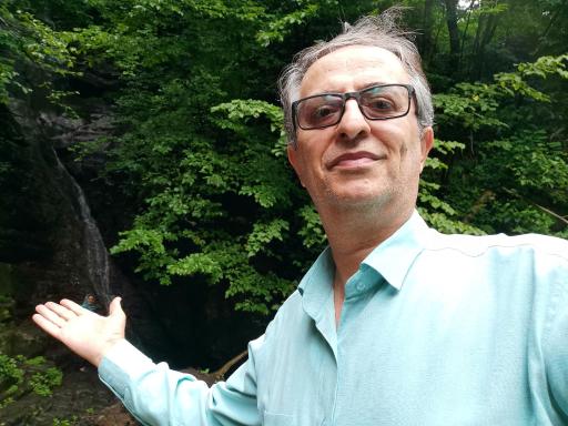 عکس آبشار جنگل سیاهکل