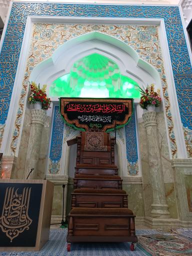 عکس بیت الزهرا حاج قاسم سلیمانی