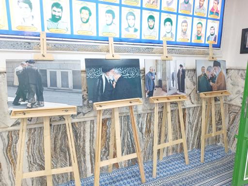 عکس بیت الزهرا حاج قاسم سلیمانی