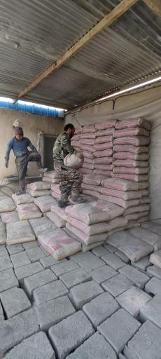 عکس انبار مرکزی سیمان نجف آباد