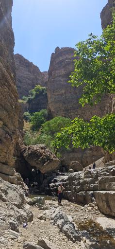 عکس آبشار هفت چشمه ارنگه