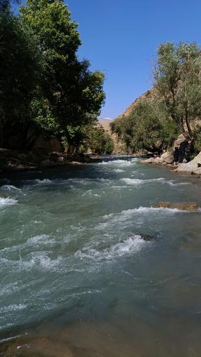 عکس آبشار هفت چشمه ارنگه