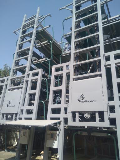 عکس پارکینگ مکانیزه پیام