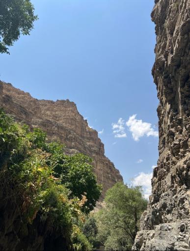 عکس آبشار هفت چشمه ارنگه