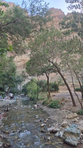 عکس آبشار هفت چشمه ارنگه