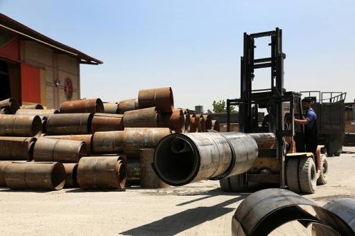 عکس انبار شرکت صنعت ورق الغدیر 