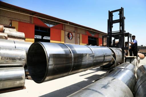 عکس انبار شرکت صنعت ورق الغدیر 