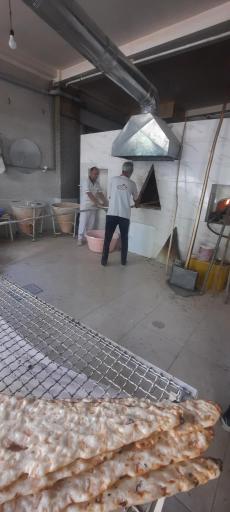 عکس سنگک پزی سنتی