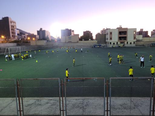 عکس زمین چمن مصنوعی شهید سرحدی