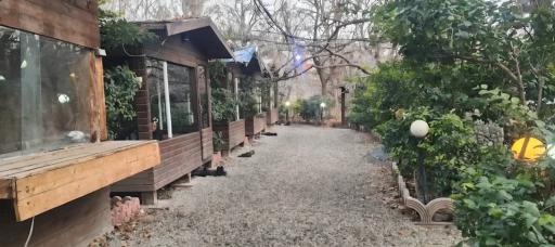 عکس باغ رستوران پلاک ۳۱۳