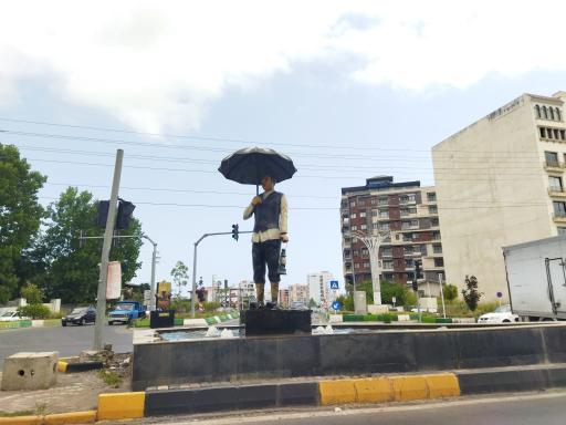 عکس تقاطع ۴۵ متری و بلوار هفده شهریور