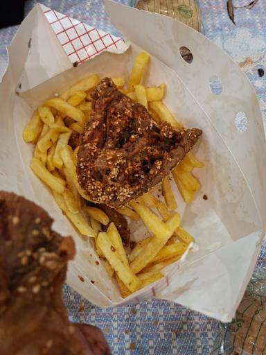 عکس مرغ سوخاری خروس