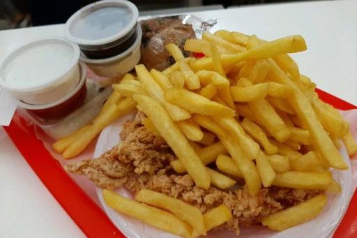 عکس مرغ سوخاری خروس