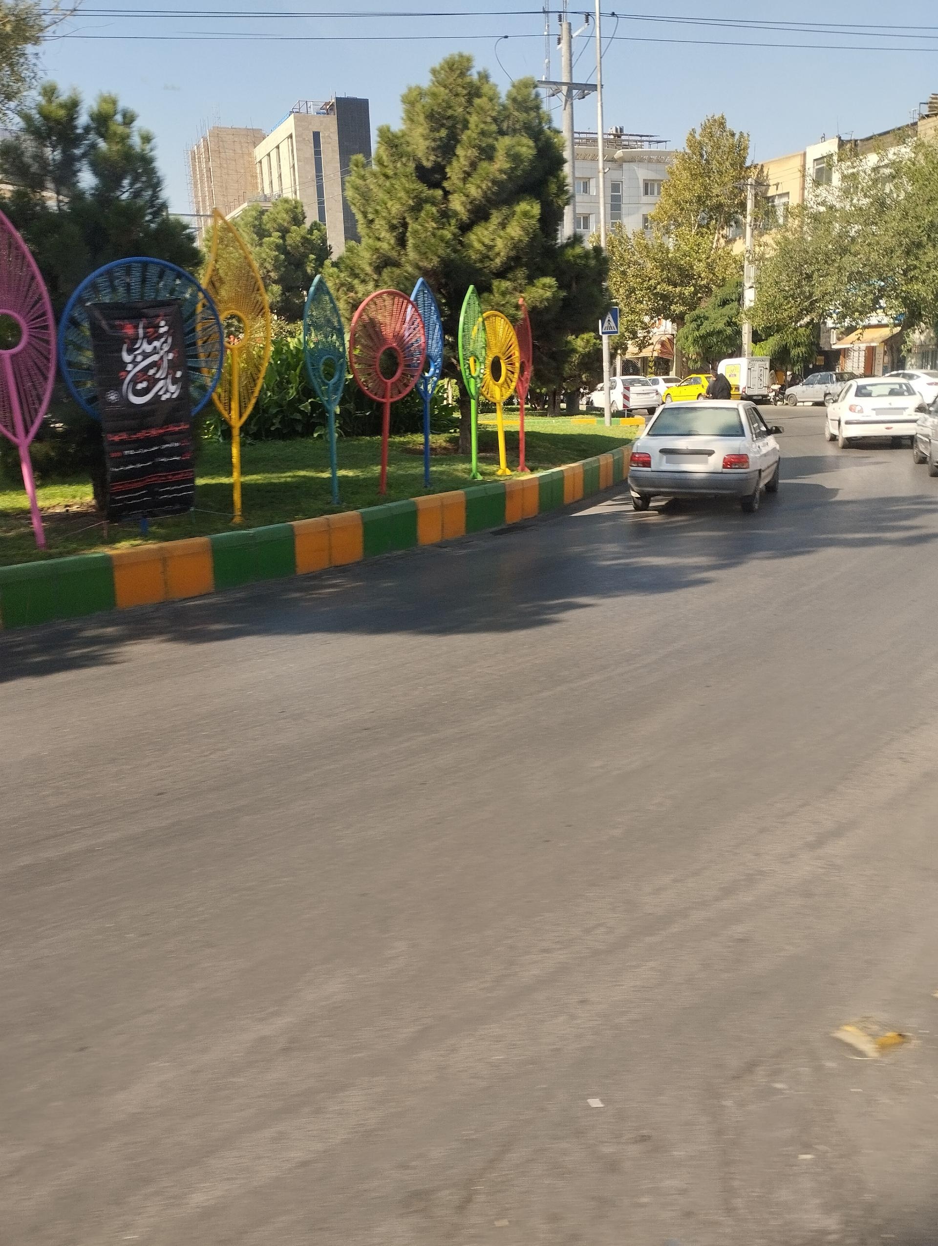 عکس سه راه فلسطین