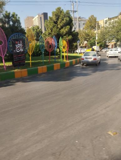 عکس سه راه فلسطین