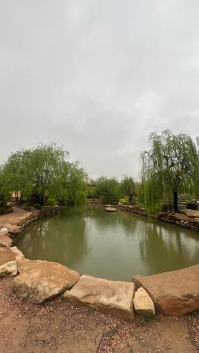 عکس برکه باغ گلها