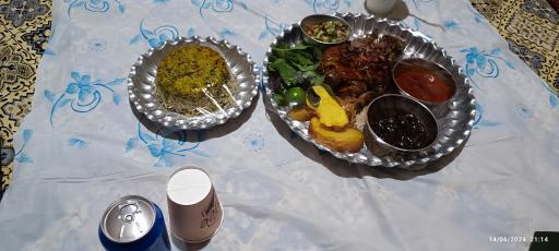 عکس باغ رستوران یلدا