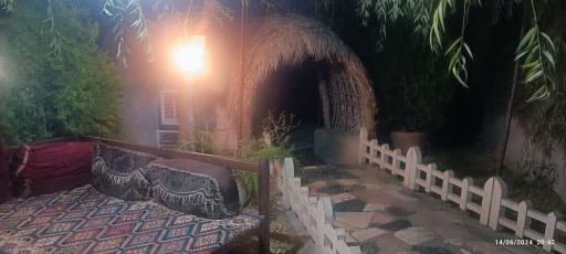 عکس باغ رستوران یلدا