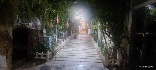 عکس باغ رستوران یلدا