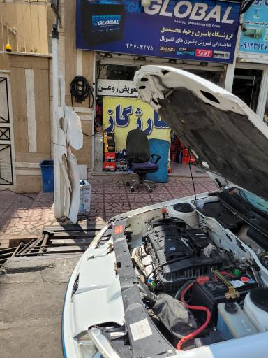 عکس باتری سازی و باتری فروشی وحید محمدی