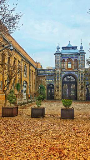 عکس سردر باغ ملی