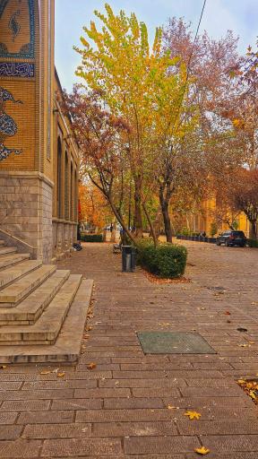 عکس سردر باغ ملی