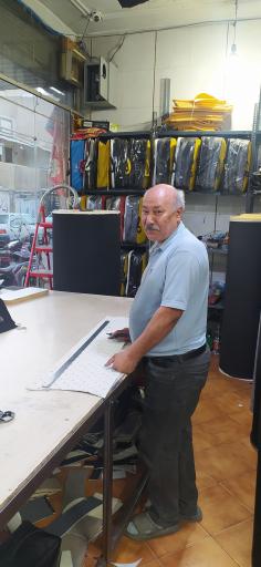 عکس روکش صندلی امیر هاشم پور