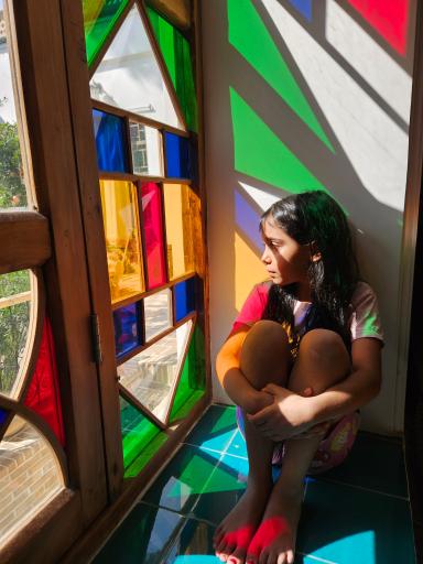 عکس عمارت قاجاری ماه گرفته