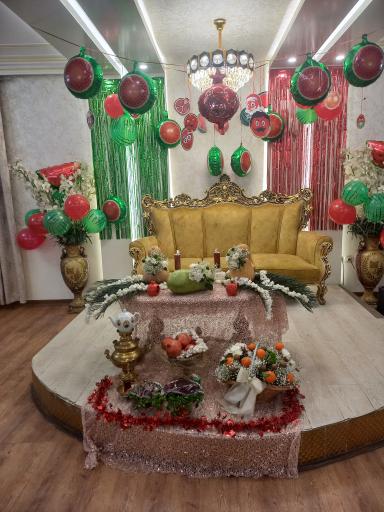 عکس تالار پذیرایی باغ وصال