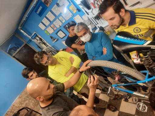 عکس مرکز تخصصی تعمیرات دوچرخه نیک منش