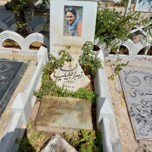 عکس مزار زهرا جلیلیان