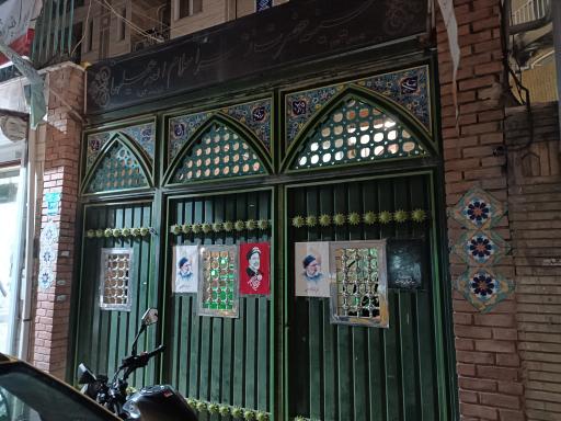 عکس حسینیه حضرت زهرا (س) رزمندگان