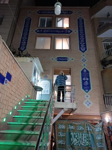 عکس حسینیه حضرت زهرا (س) رزمندگان