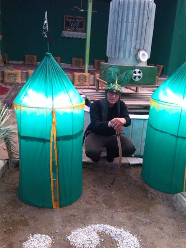 عکس هیئت امام حسین  منزل حاج کرمی