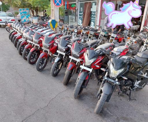 عکس تعمیرگاه موتورسیکلت اسب آهنی