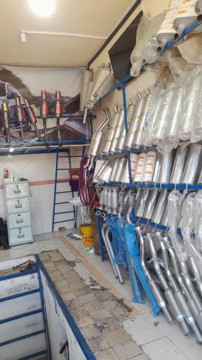 عکس اگزوزسازی و جلوبندی علی