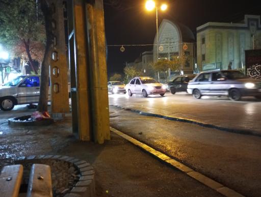 عکس  ابتدای بلوار حر