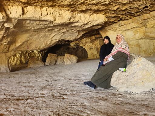 عکس غار سنگ شکن جهرم