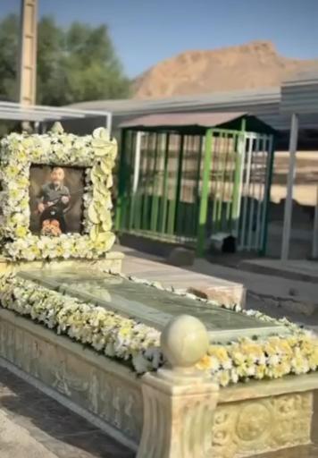 عکس سنگ مزار مهرگان 