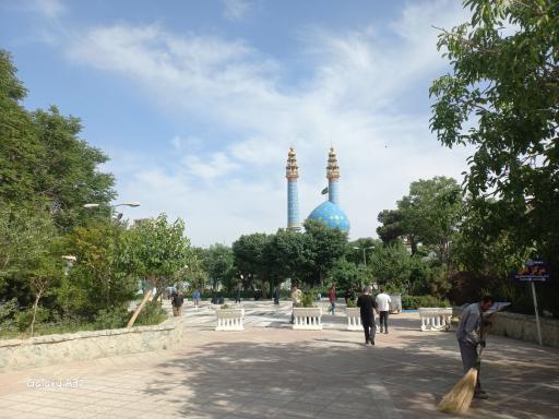 عکس آرامگاه شهید گمنام امامزاده اسماعیل شهریار کوچه احمدی