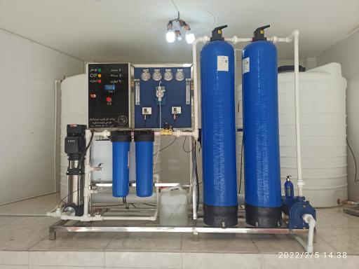 عکس ایستگاه تصفیه آب پرشه