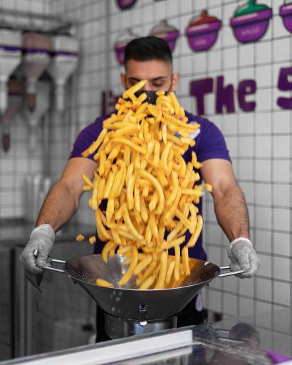 عکس فست فود قیف پوک