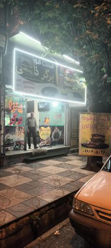 عکس برگر ذغالی