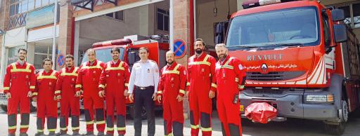 عکس ایستگاه آتش نشانی و خدمات ایمنی شهرداری ملارد