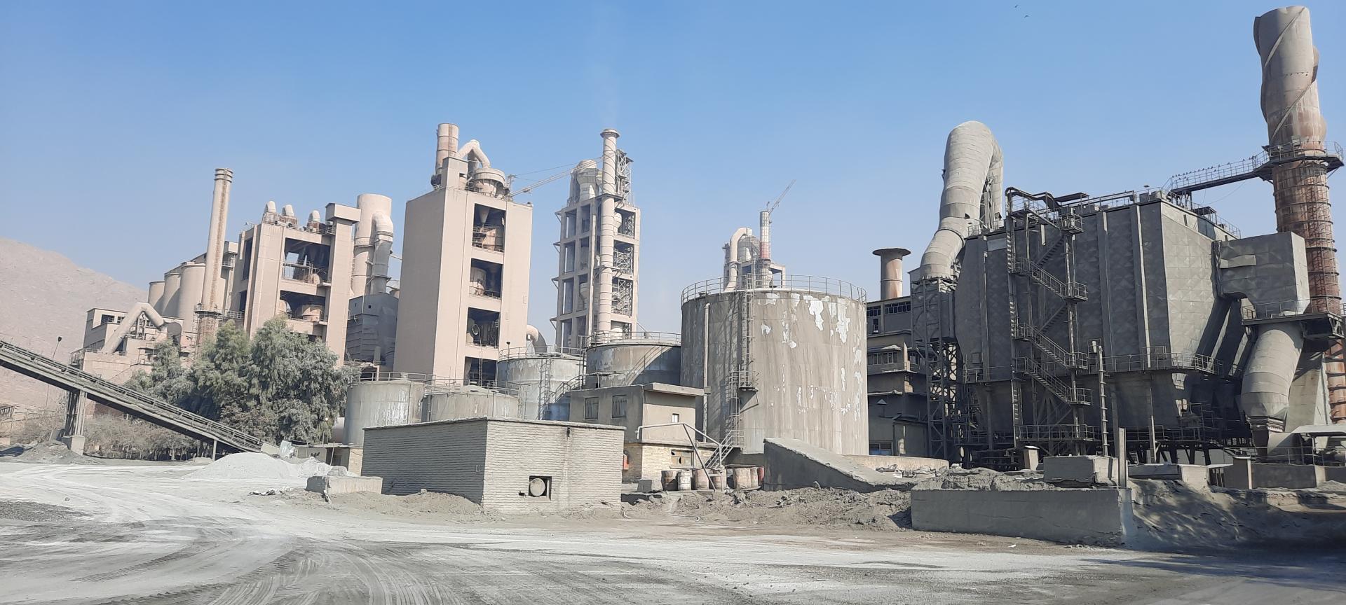 عکس کارخانه سیمان تهران