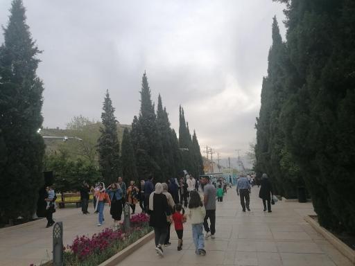 عکس ورودی آرامگاه سعدی