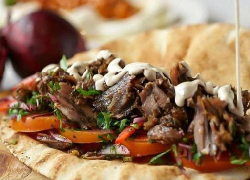 عکس ساندویچ شاورما اصیل