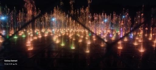 عکس آبنمای موزیکال بوستان سپاهان